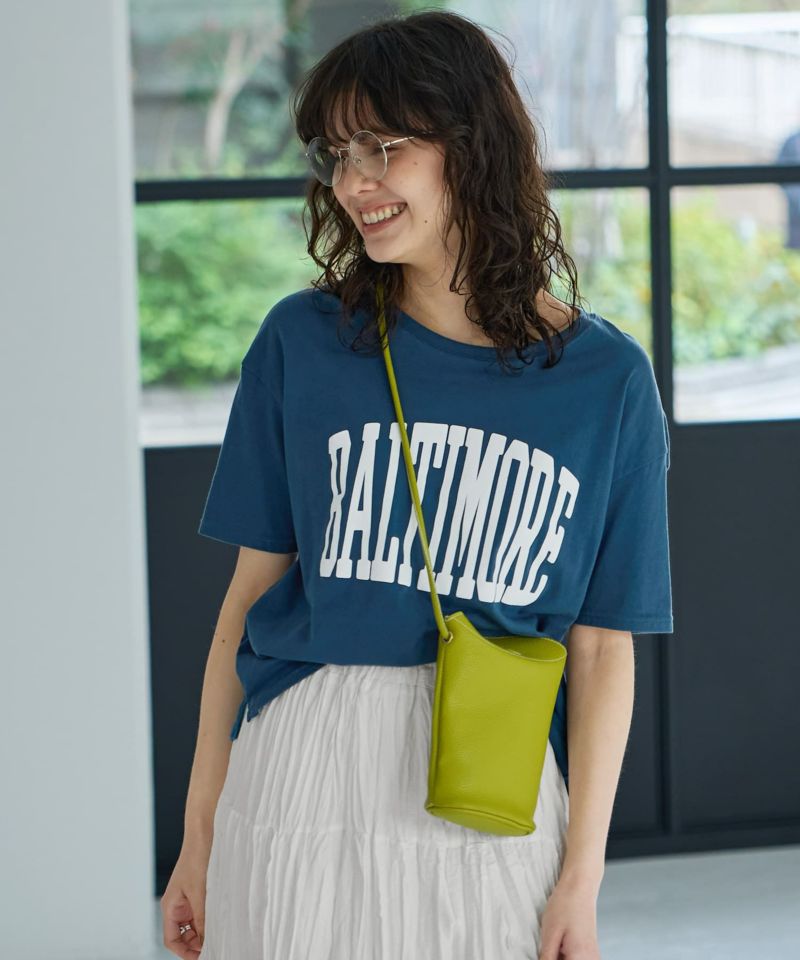 tシャツ 「Made in JAPAN」ロゴプリントTシャツ／BALTIMORE レディース Made in JAPAN】ロゴプリントTシャツ／BALTIMORE | おしゃれな
