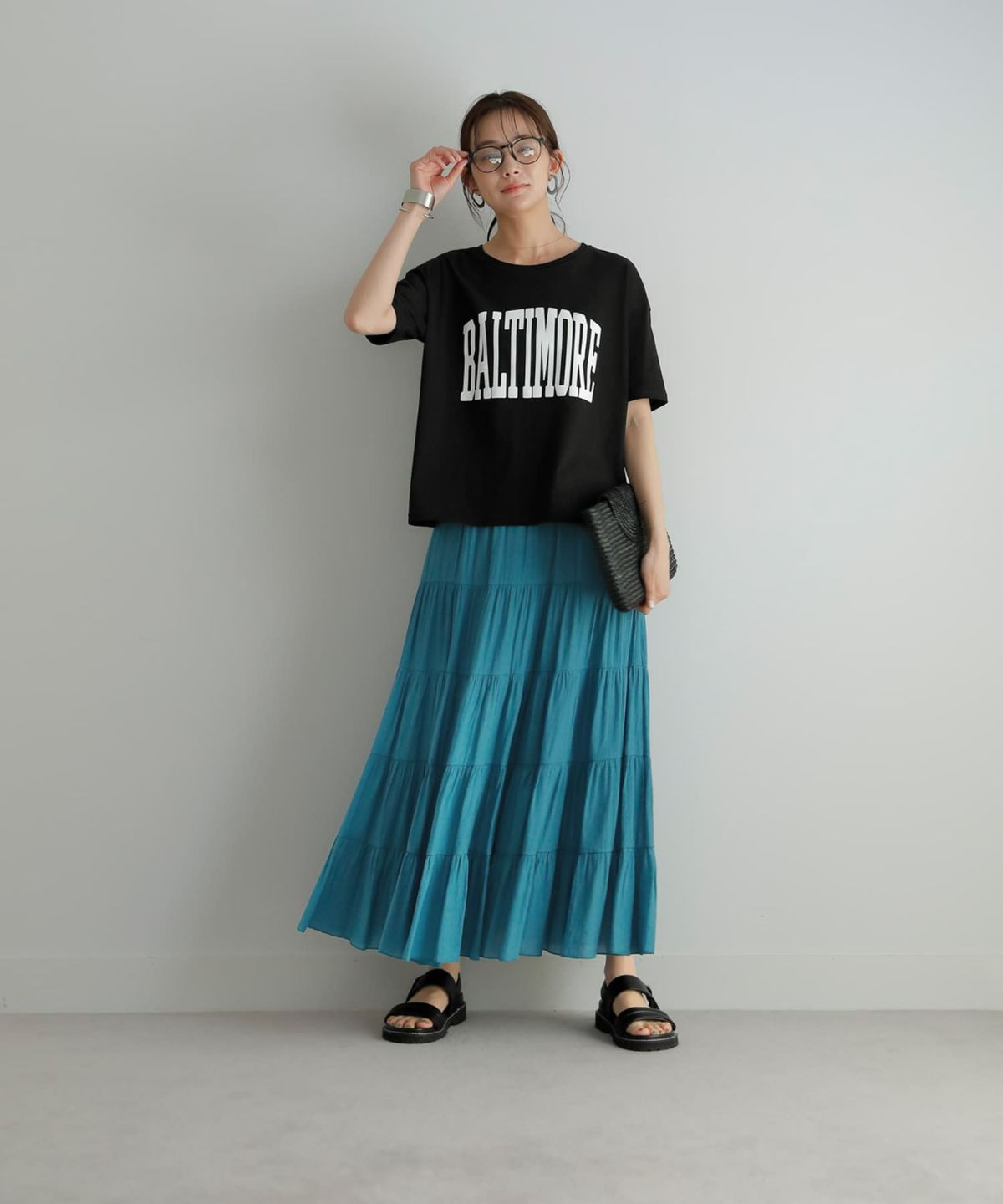 着用イメージ 167㎝　ブラック