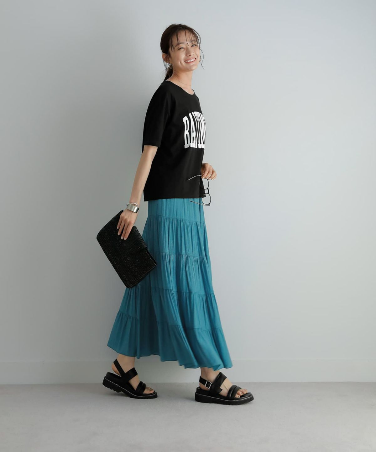 着用イメージ 167㎝　ブラック