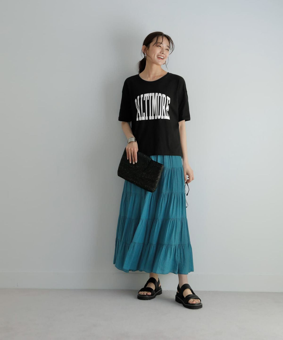 着用イメージ 167㎝　ブラック