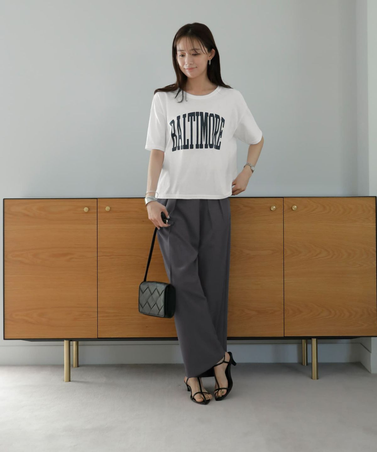 着用イメージ 167㎝　ホワイト