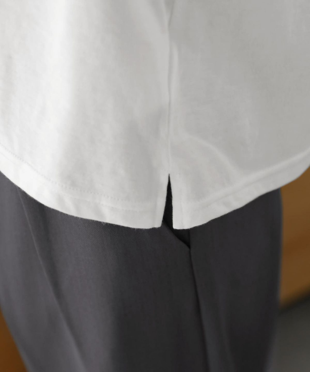 着用イメージ 167㎝　ホワイト