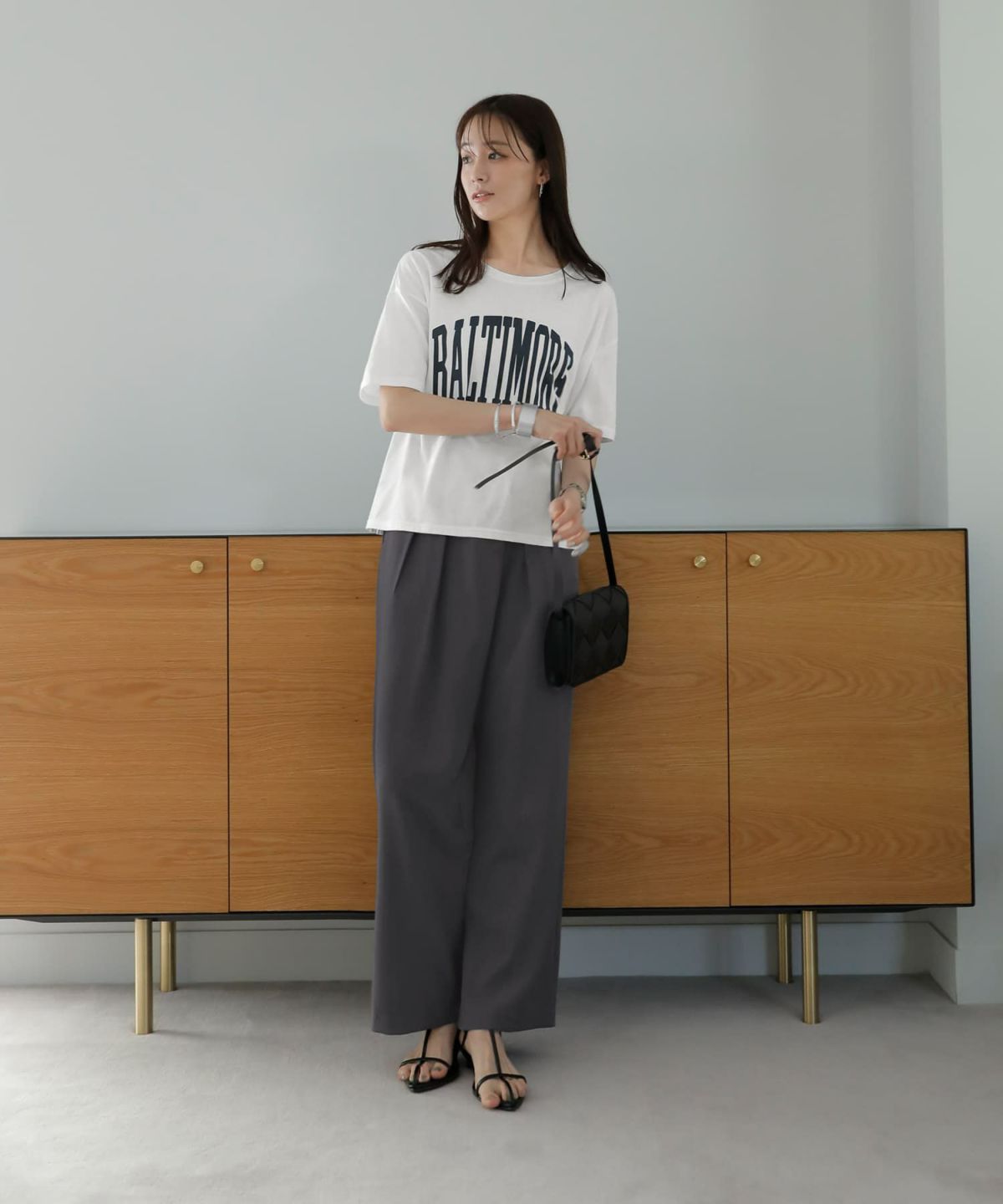 着用イメージ 167㎝　ホワイト