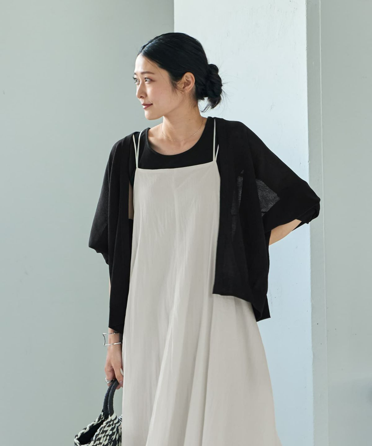 着用イメージ 165cm ブラック