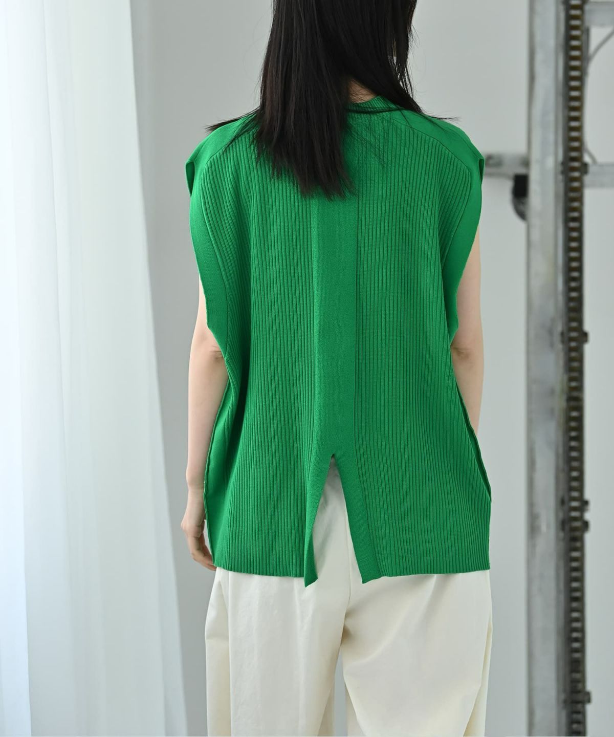 着用イメージ 170cm グリーン