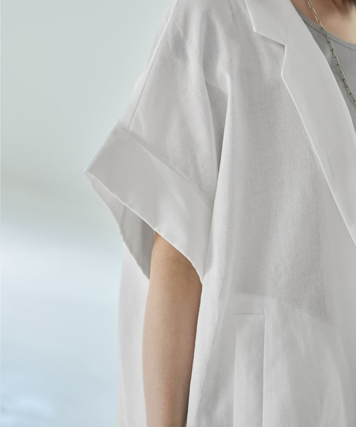 着用イメージ 165cm ホワイト