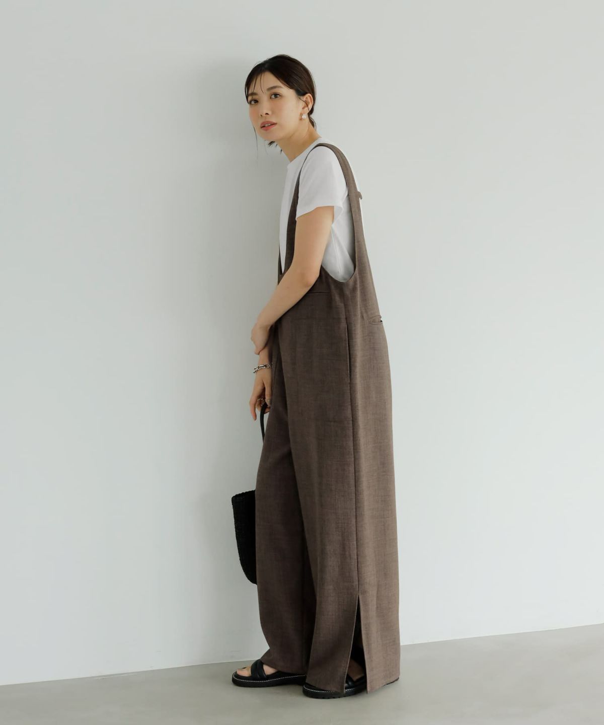 着用イメージ 165cm　02サイズ　セピアミックス