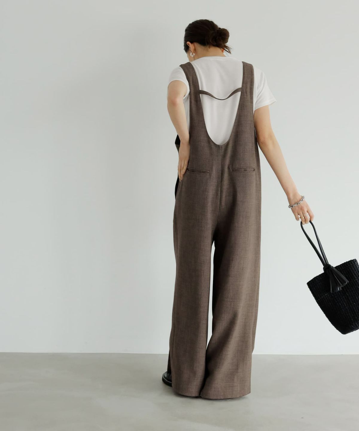 着用イメージ 165cm　02サイズ　セピアミックス