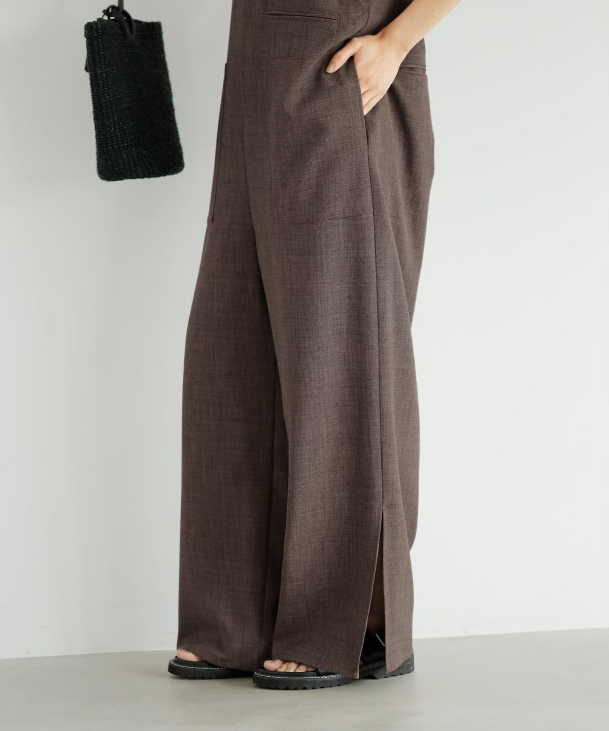 着用イメージ 165cm　02サイズ　セピアミックス