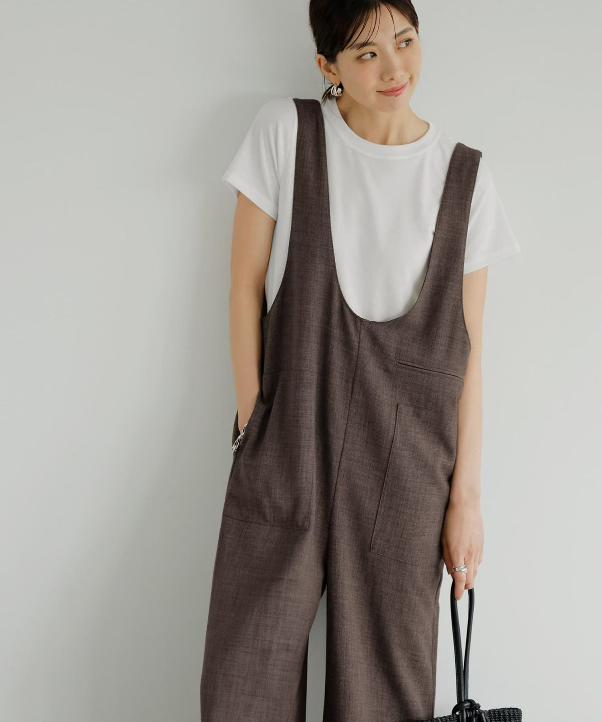 着用イメージ 165cm　02サイズ　セピアミックス