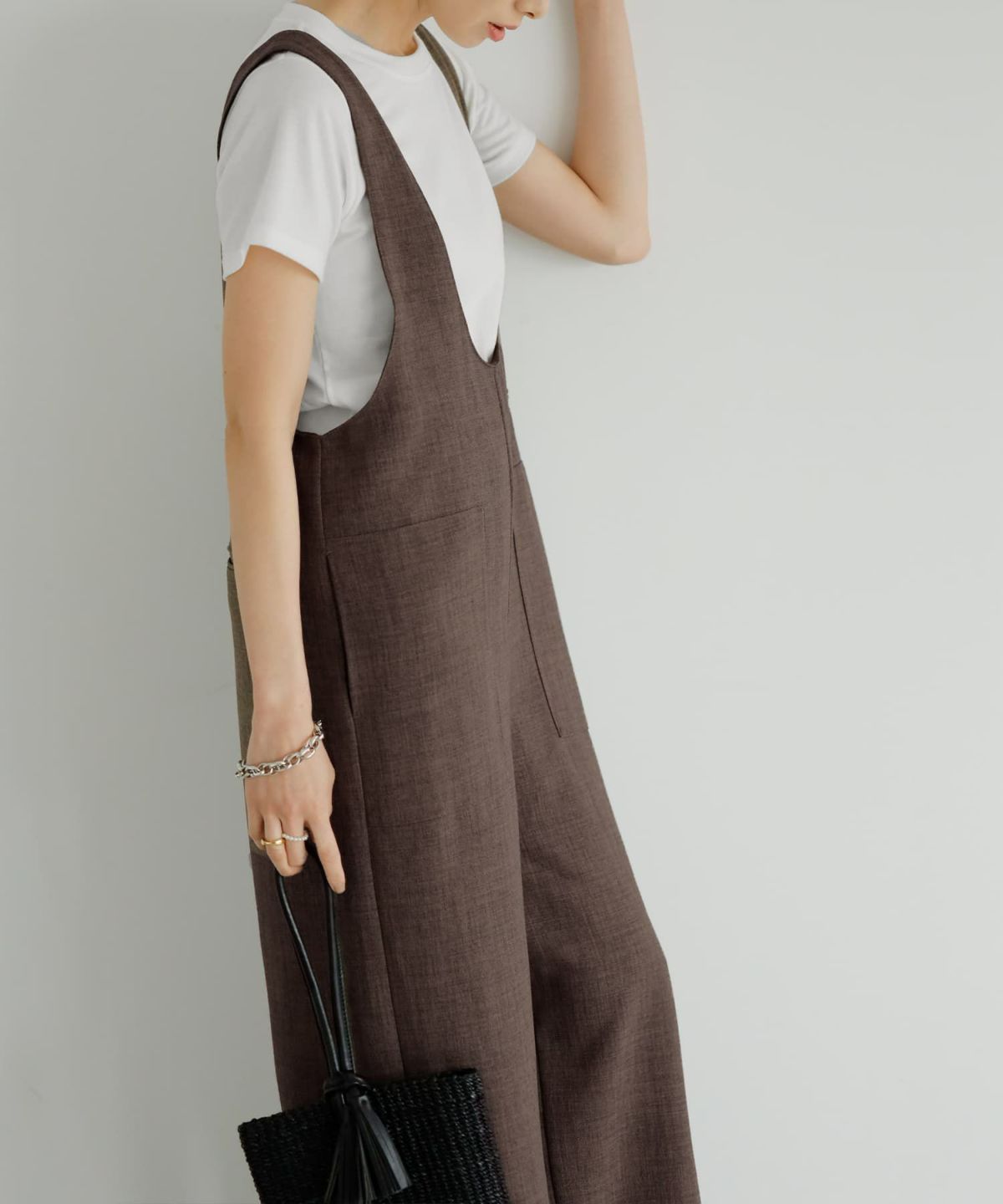 着用イメージ 165cm　02サイズ　セピアミックス