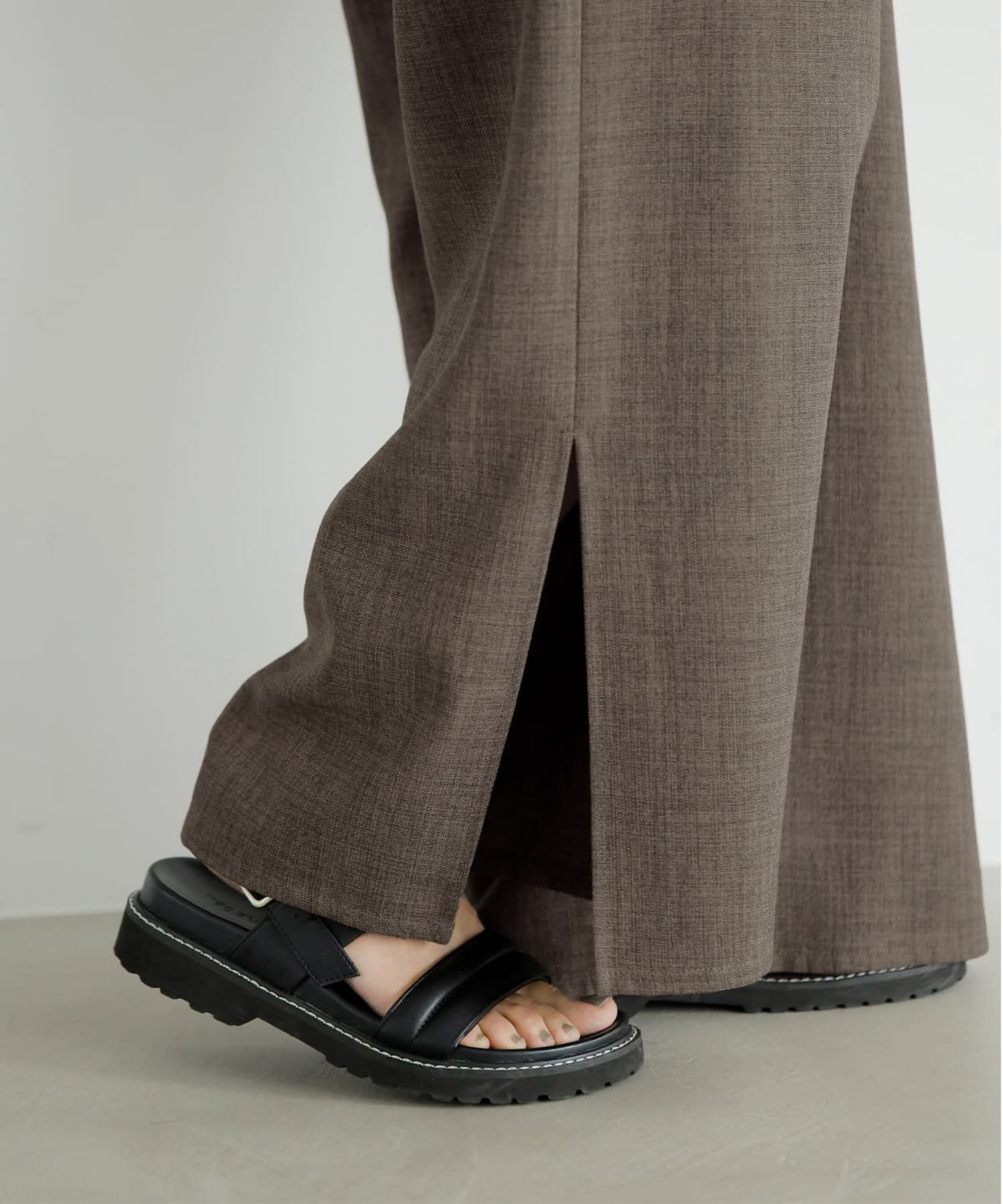 着用イメージ 165cm　02サイズ　セピアミックス