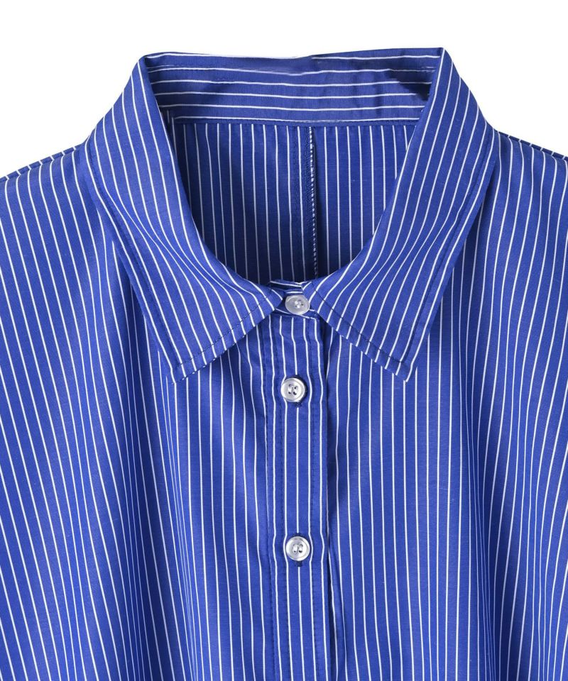 スタイルデリ STYLE DELI 【BLK001】ポンチョ風シャツブラウス （オフホワイト） STYLE DELI(スタイルデリ)の【BLK001】ポンチョ風シャツブラウス