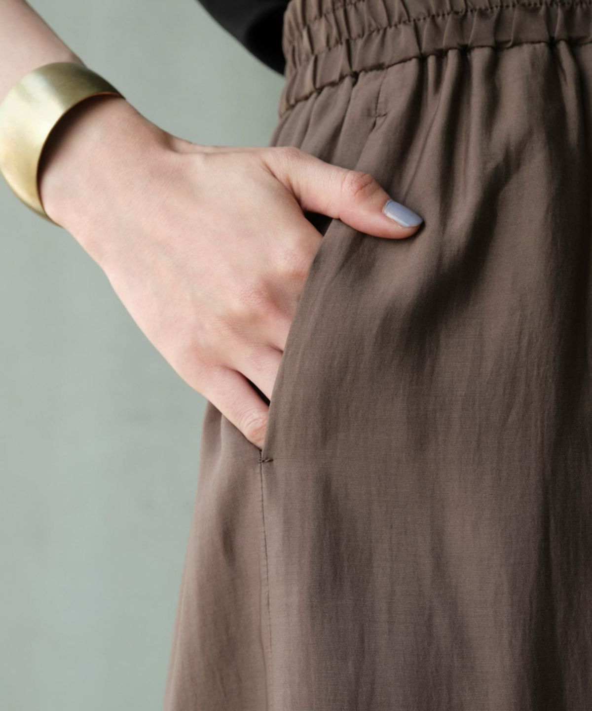 着用イメージ 166cm 02サイズ セピアMIX