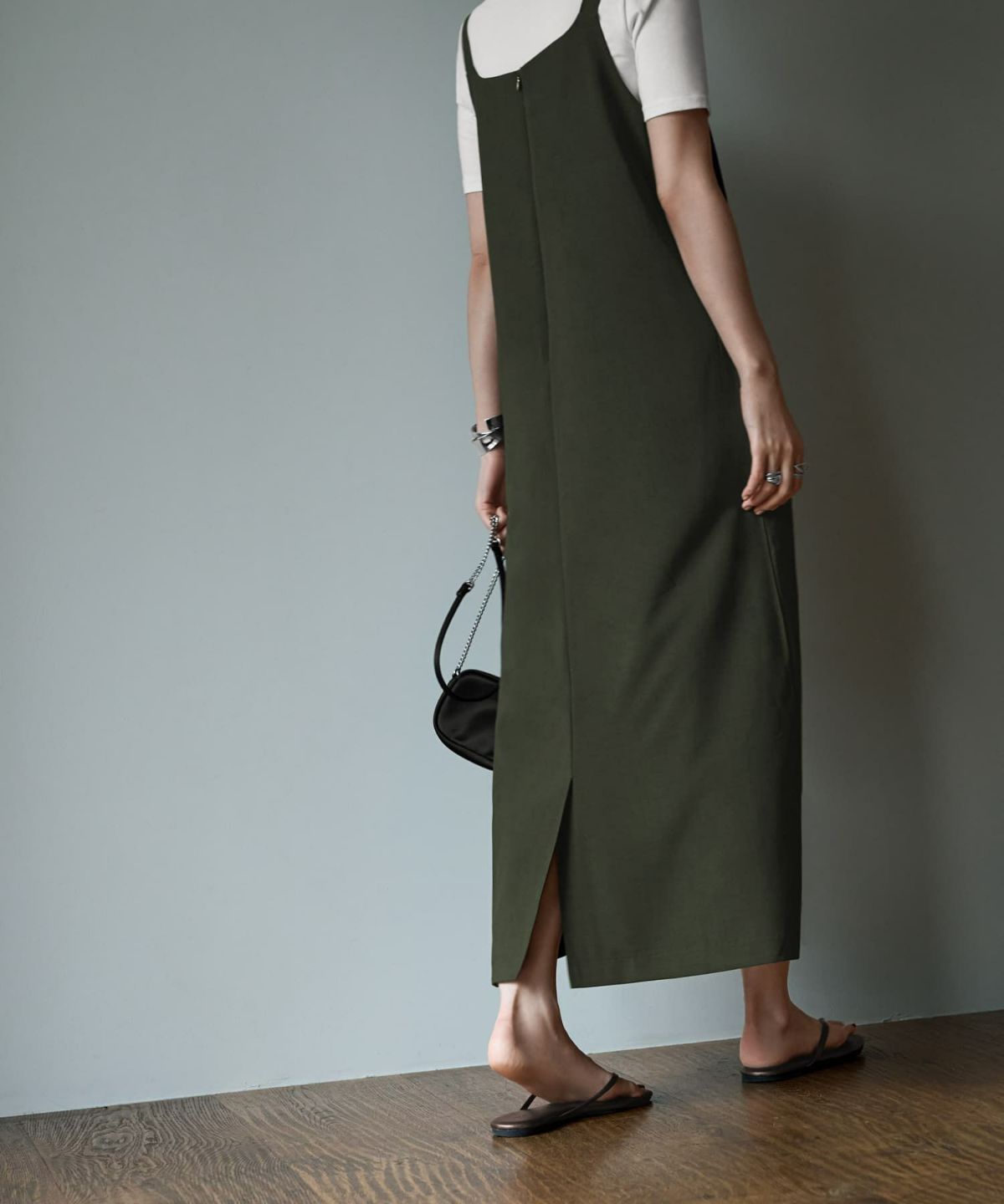 着用イメージ 166cm マッチャ