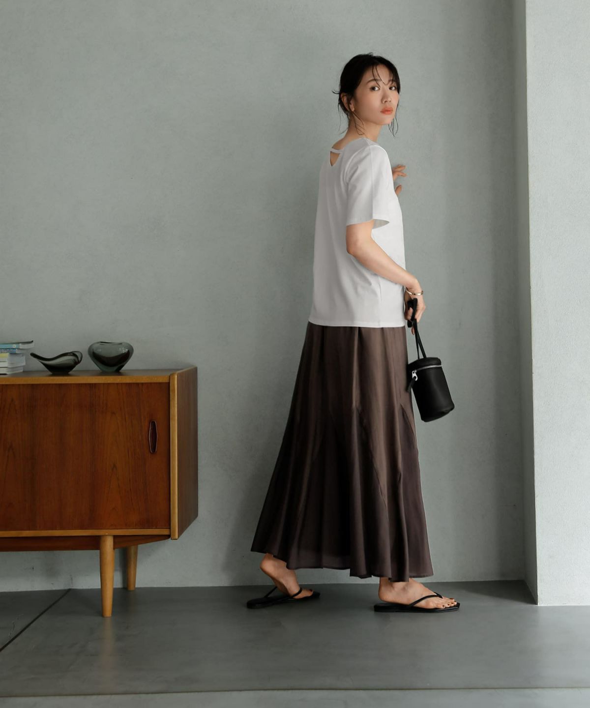 着用イメージ 166㎝　ホワイト