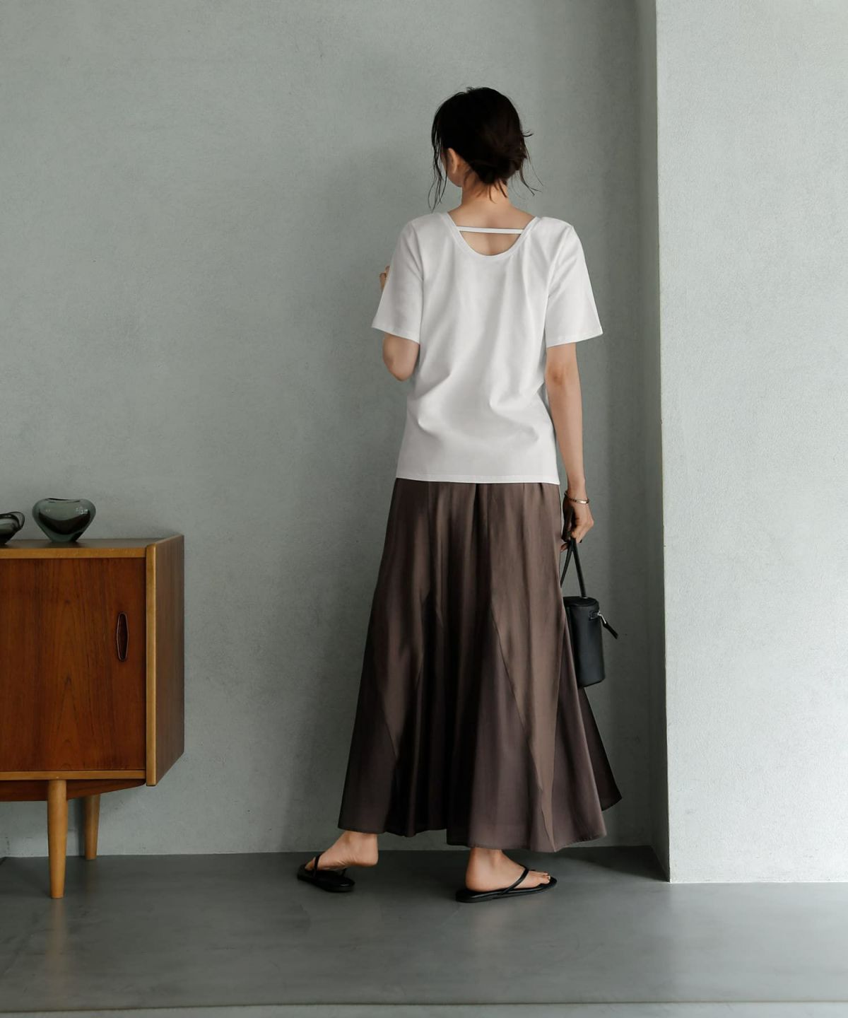 着用イメージ 166㎝　ホワイト