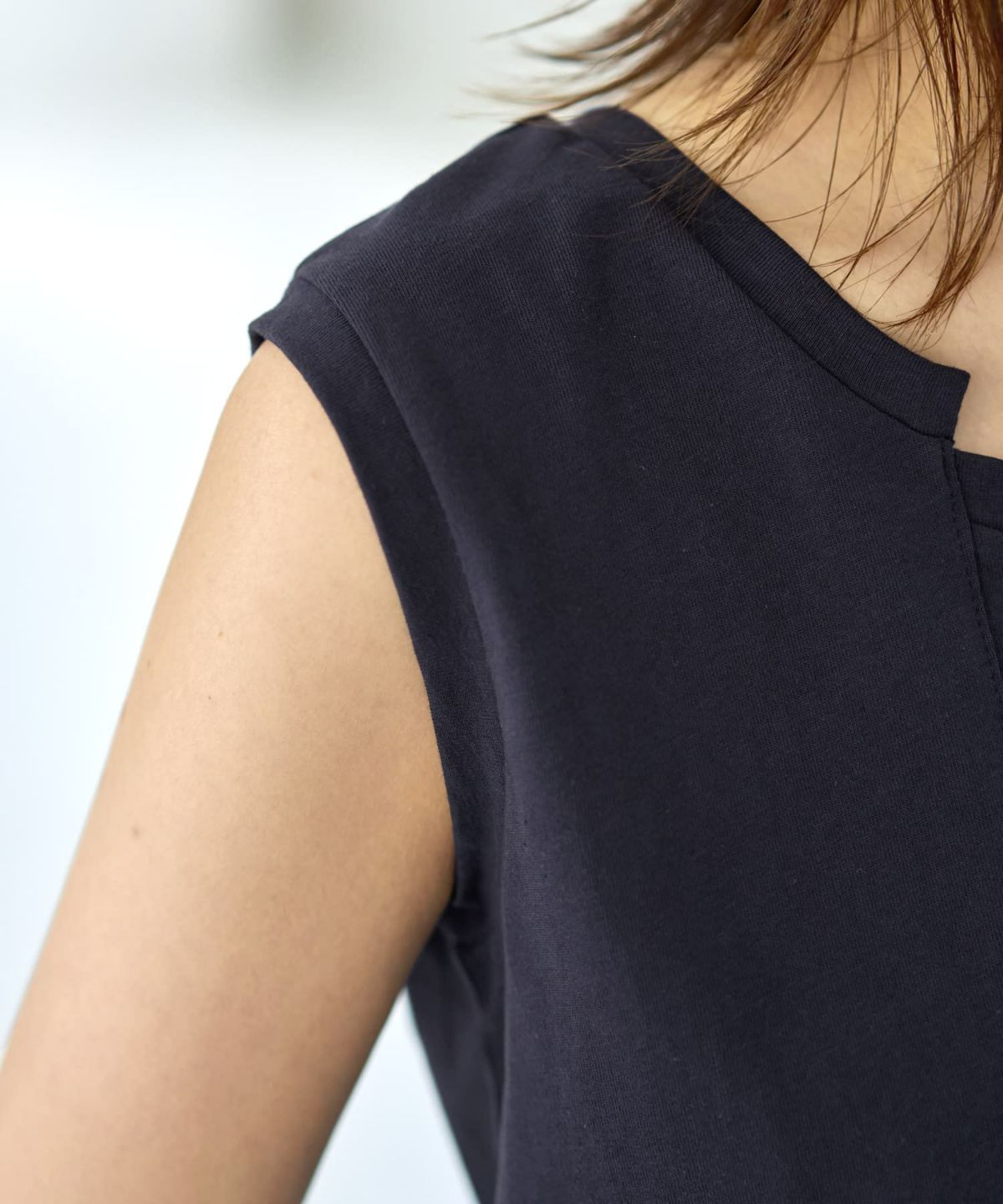 着用イメージ 166cm　ネイビー