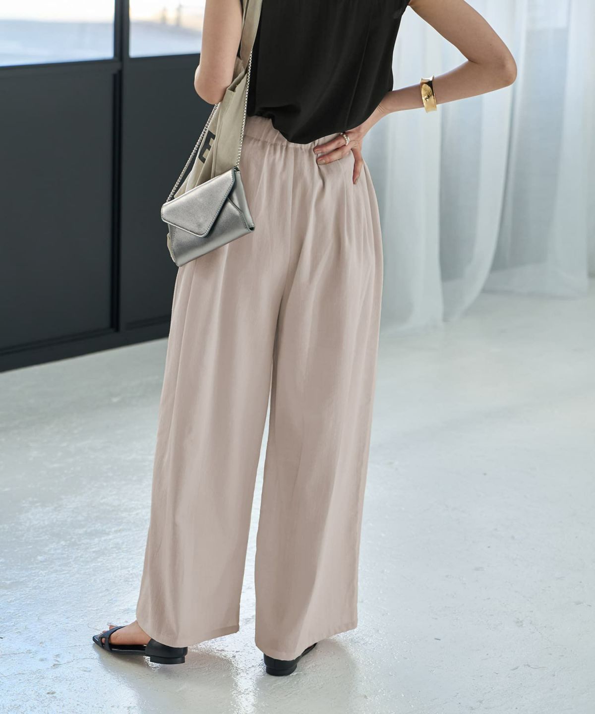 着用イメージ 167cm　02サイズ　ナチュラル