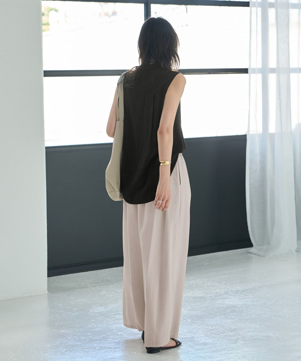 着用イメージ 167cm　02サイズ　ナチュラル