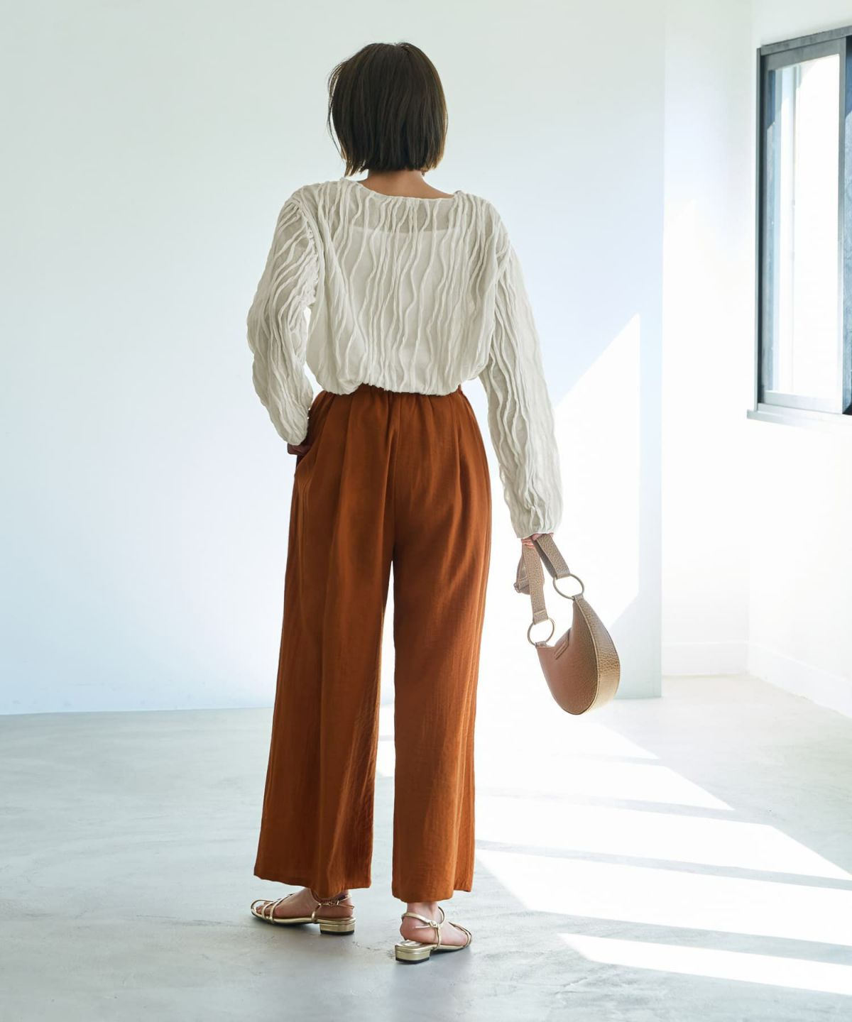 着用イメージ 167cm　02サイズ　オレンジ