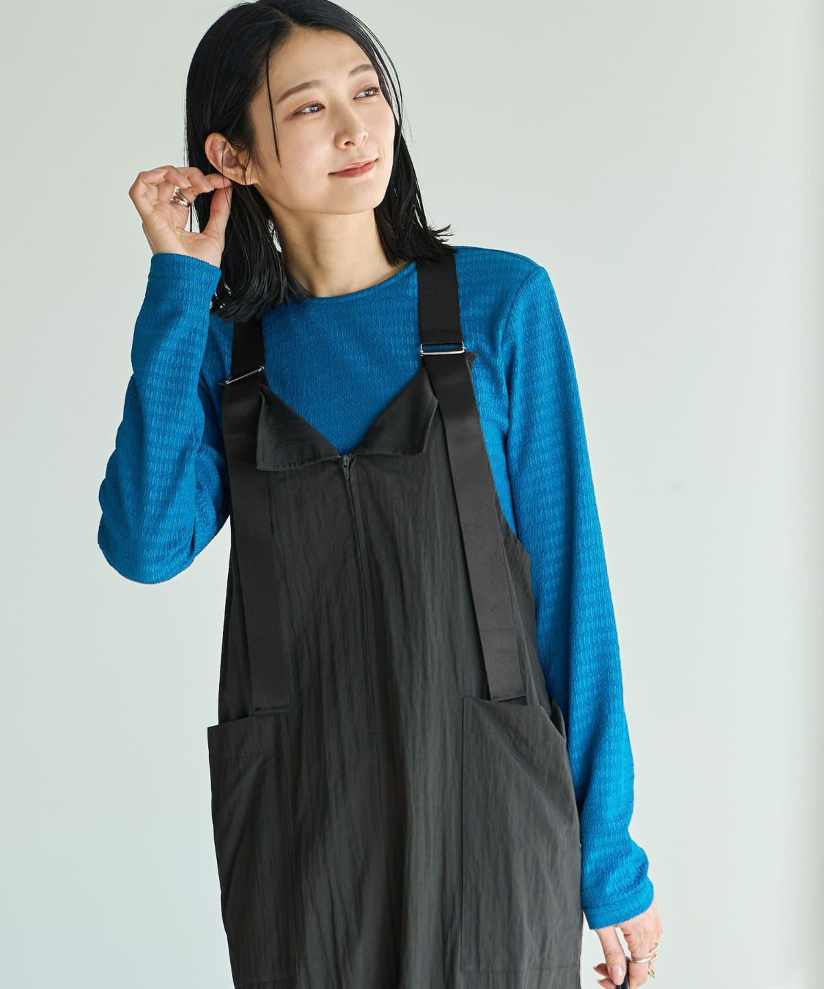 着用イメージ 166㎝　02サイズ　ダークグリーン