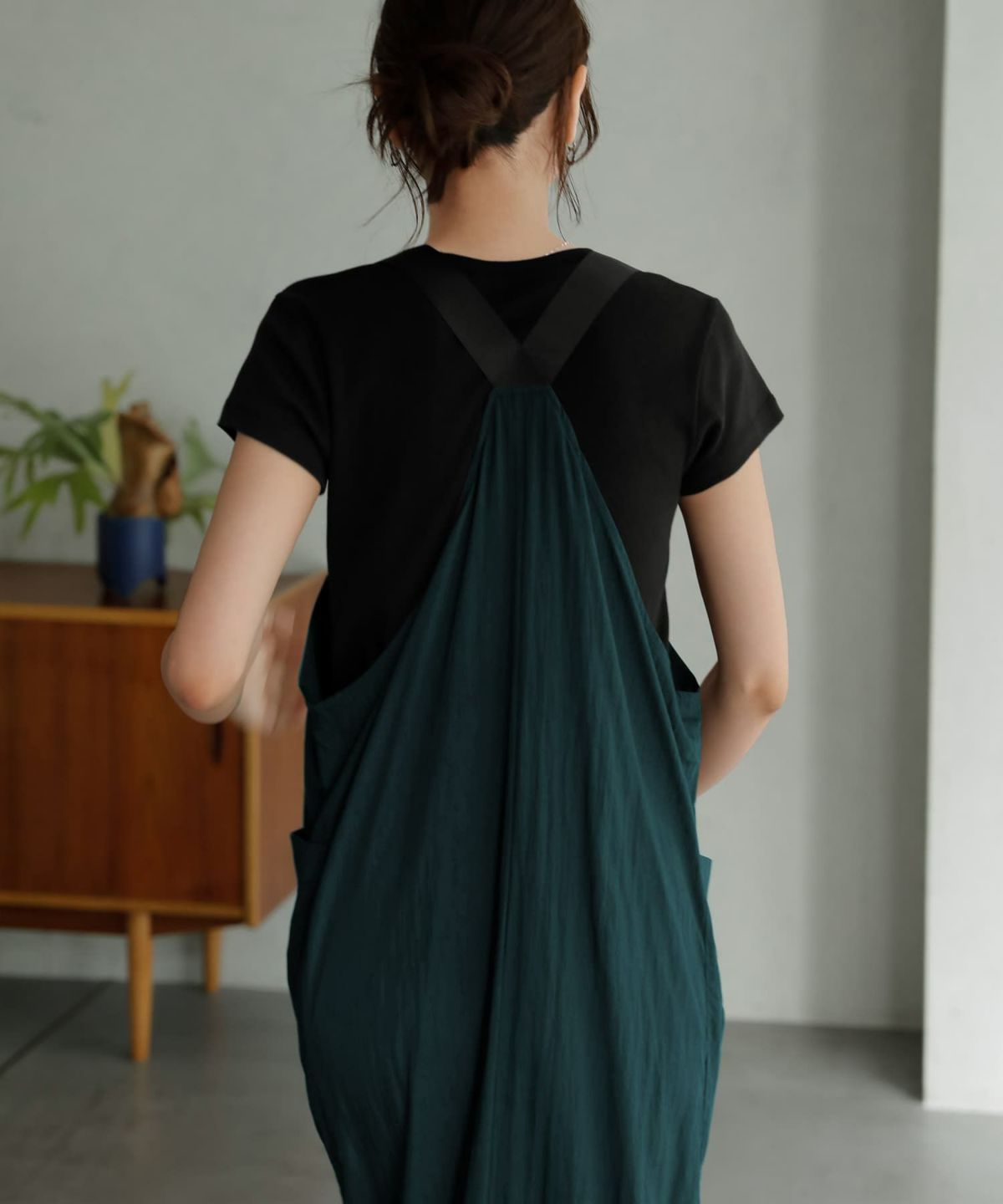 着用イメージ 166㎝　02サイズ　ダークグリーン
