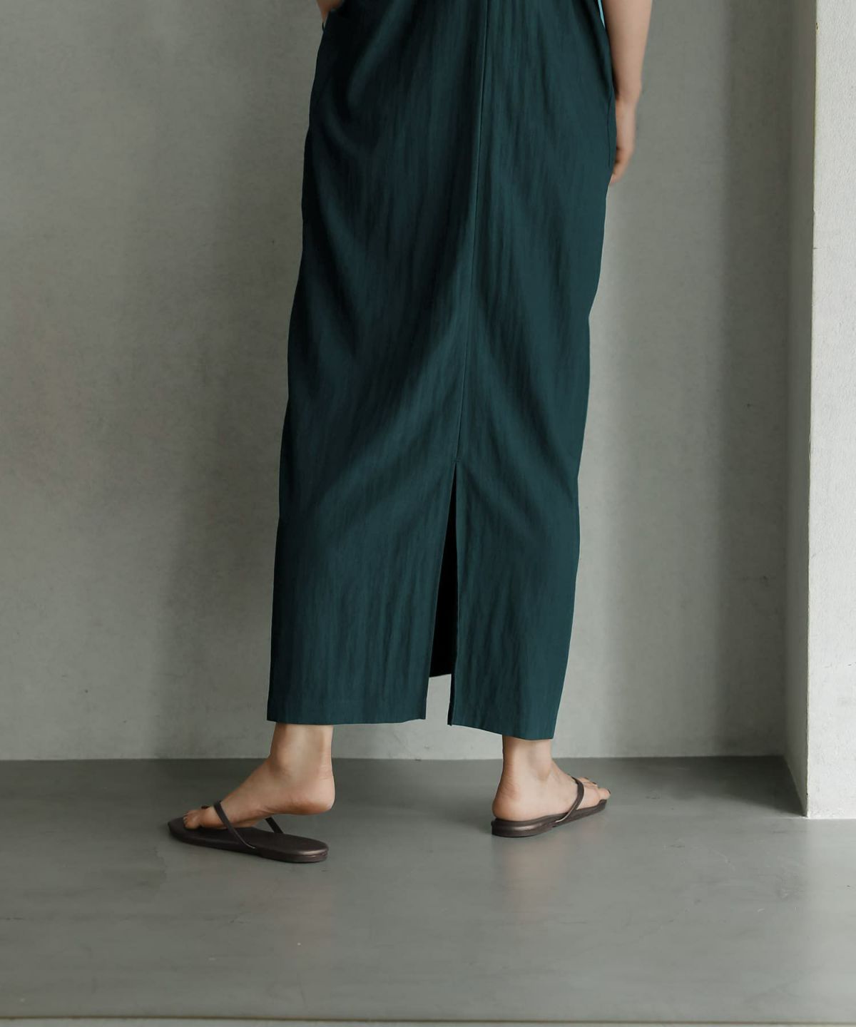 着用イメージ 166㎝　02サイズ　ダークグリーン