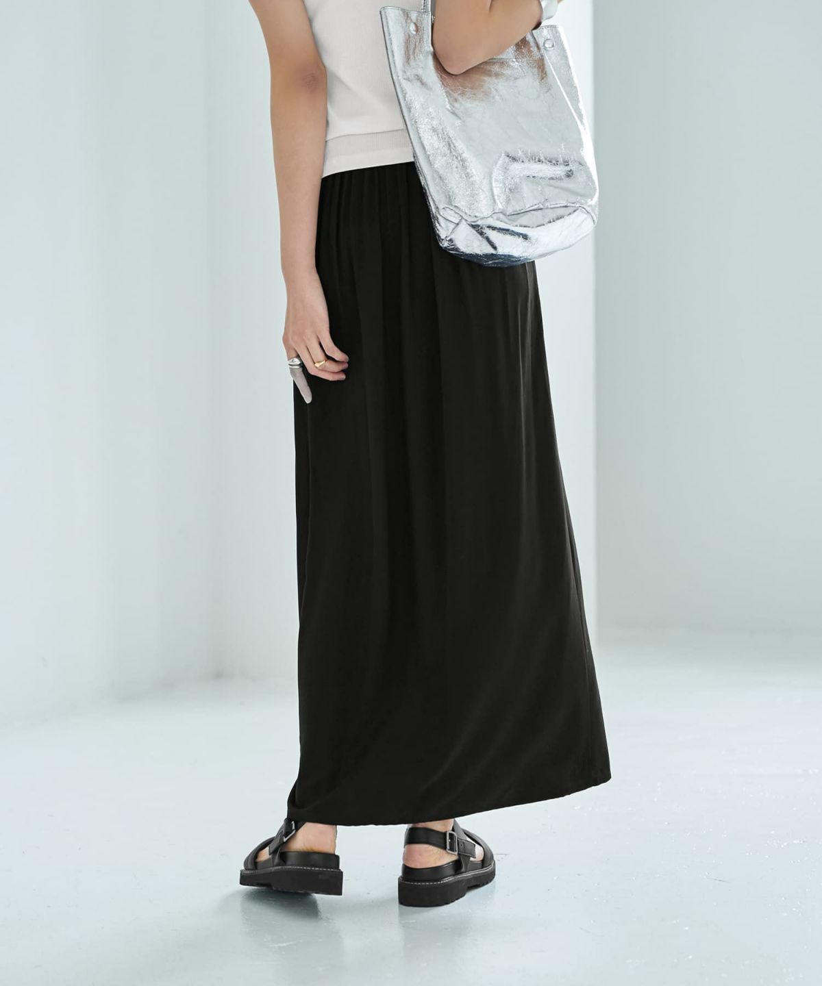 着用イメージ 166cm 02サイズ ブラック