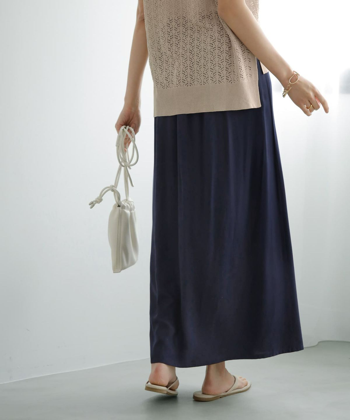 着用イメージ 165cm 02サイズ ネイビー