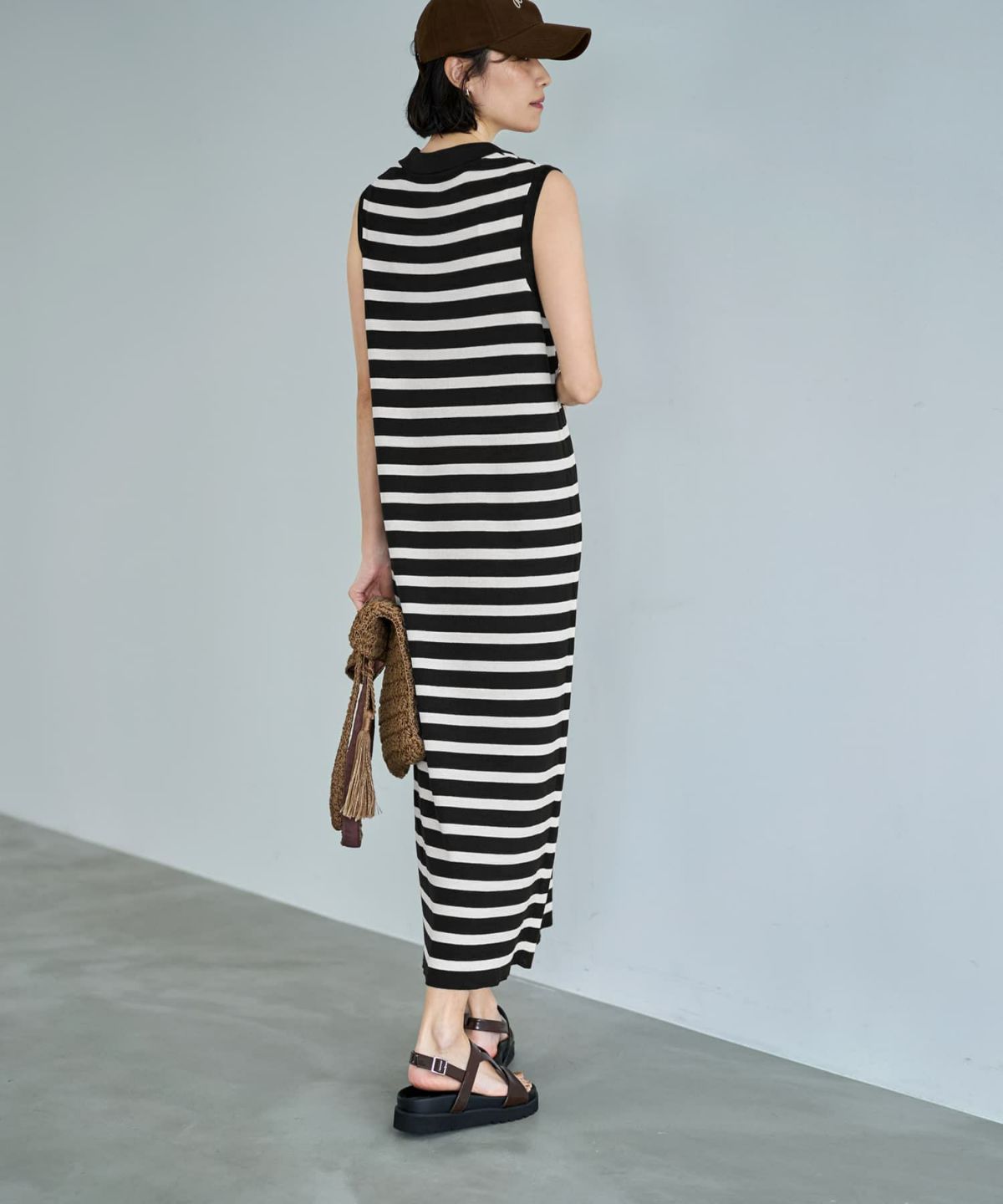 着用イメージ 167cm　02サイズ　ブラック