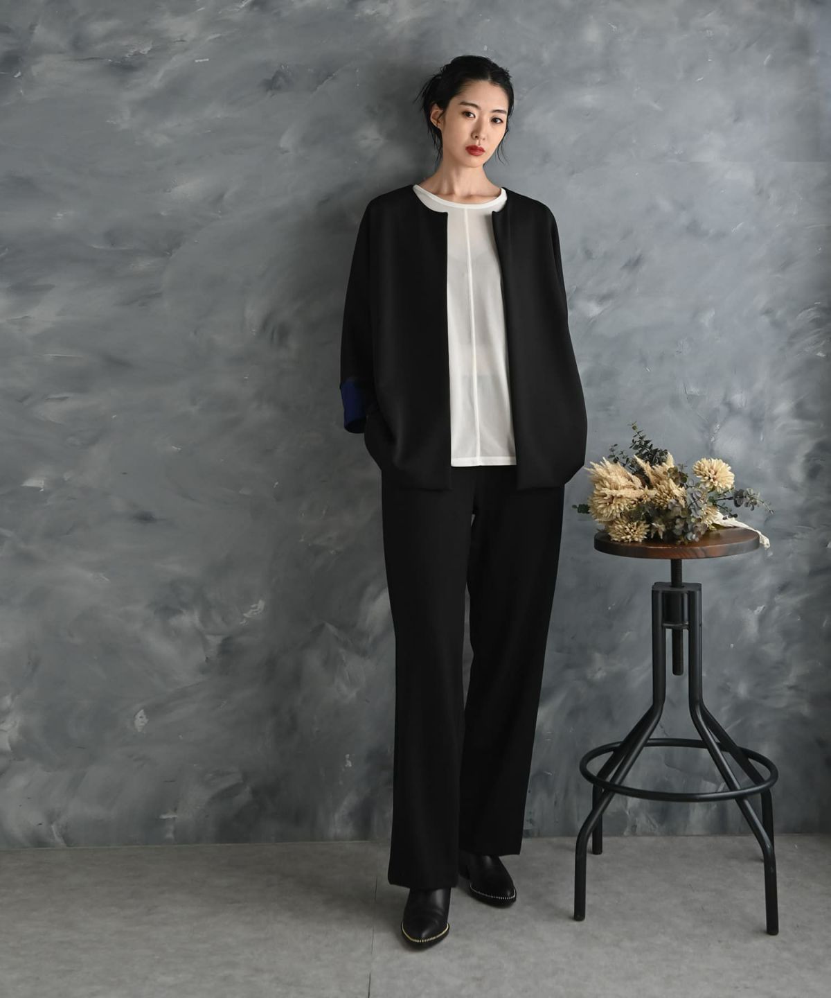 着用イメージ 175cm Grande ブラック