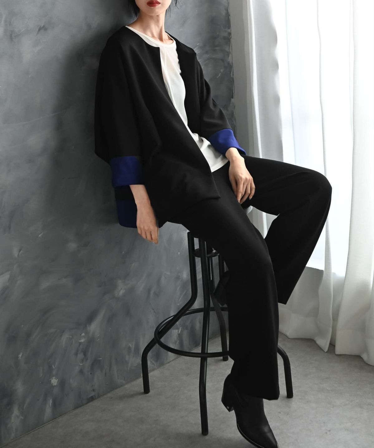 着用イメージ 175cm Grande ブラック