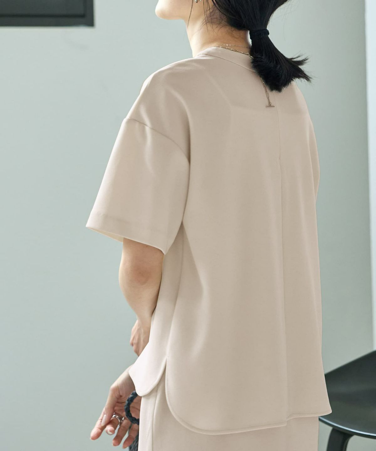 着用イメージ 165cm Sサイズ エクリュ