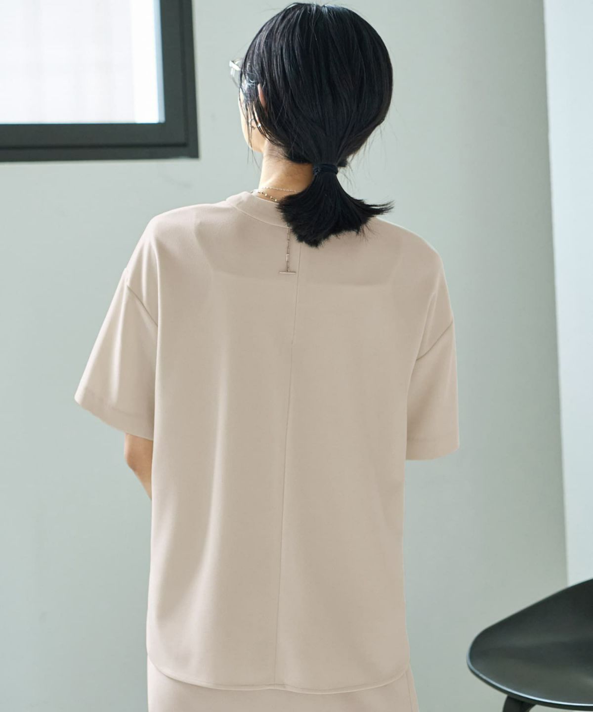 着用イメージ 165cm Sサイズ エクリュ