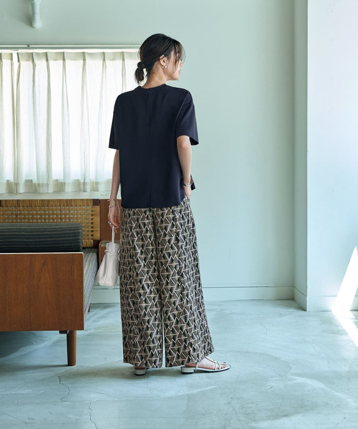 着用イメージ 166cm Sサイズ ネイビー