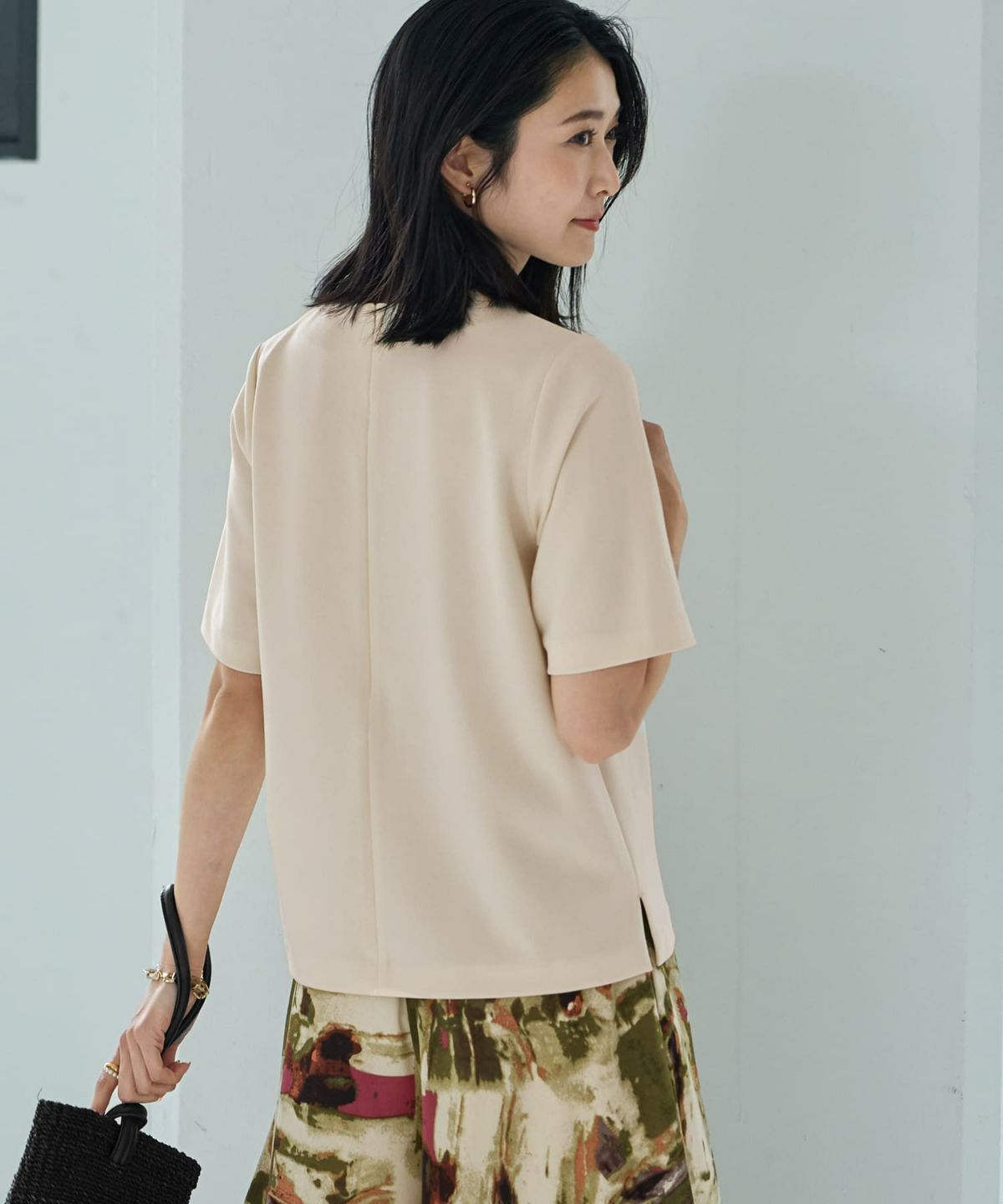 着用イメージ 164cm Sサイズ エクリュ