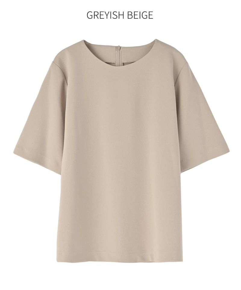 tシャツ 「匠ジョーゼット」スタイリッシュ半袖ブラウス レディース 匠ジョーゼット】スタイリッシュ半袖ブラウス | おしゃれな大人