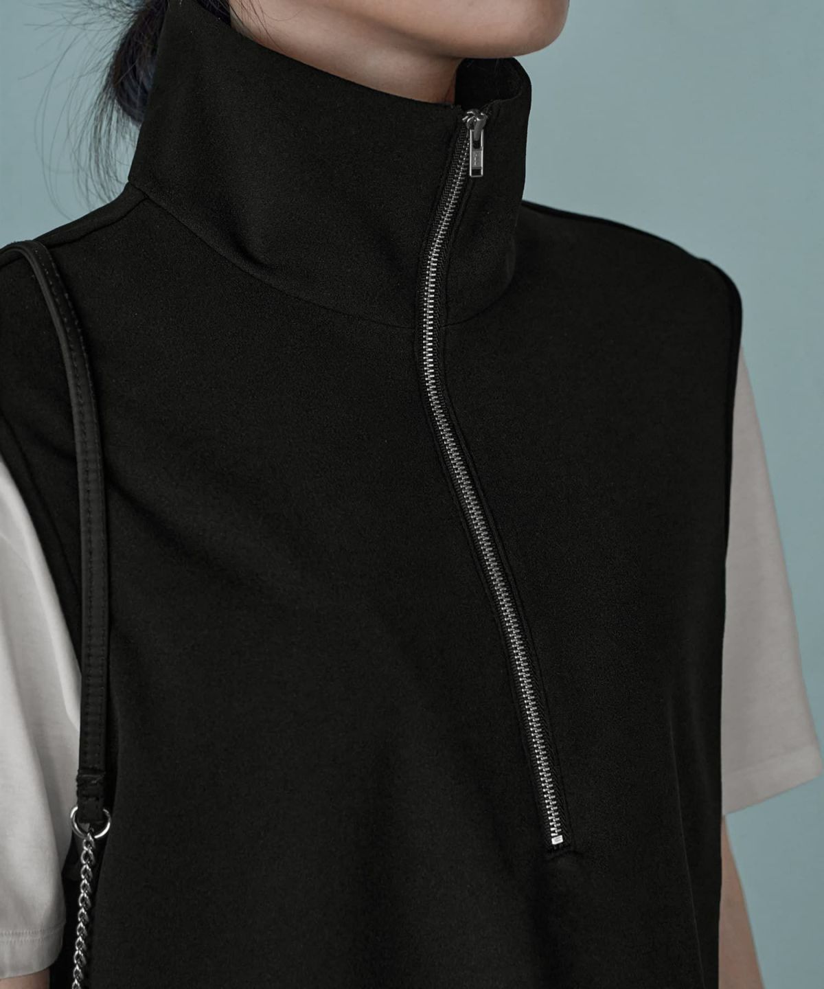 着用イメージ 166cm　ブラック