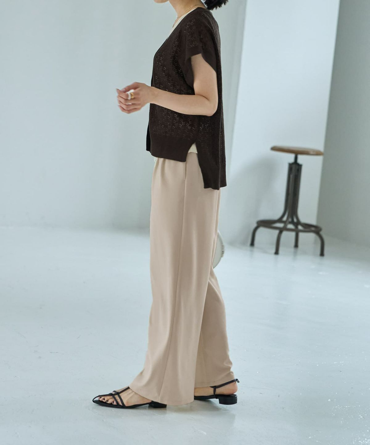 着用イメージ 164cm　Sサイズ　エクリュ