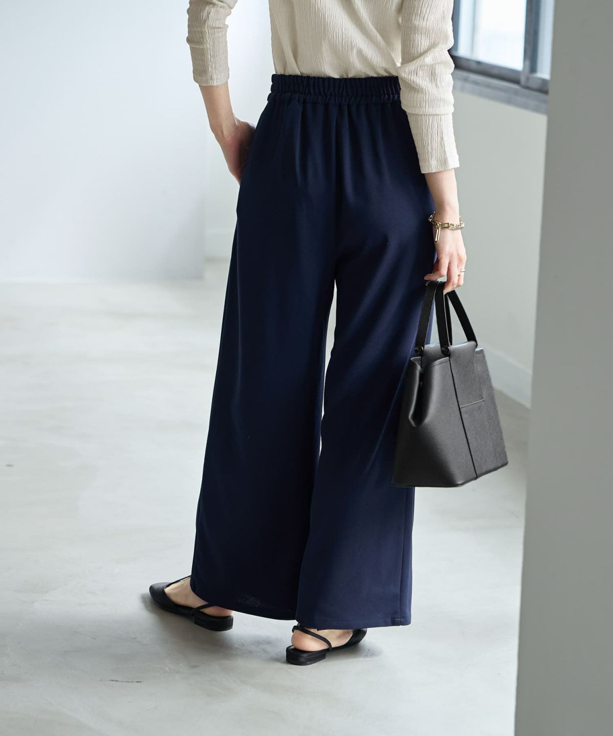 着用イメージ 166cm　Sサイズ　ネイビー