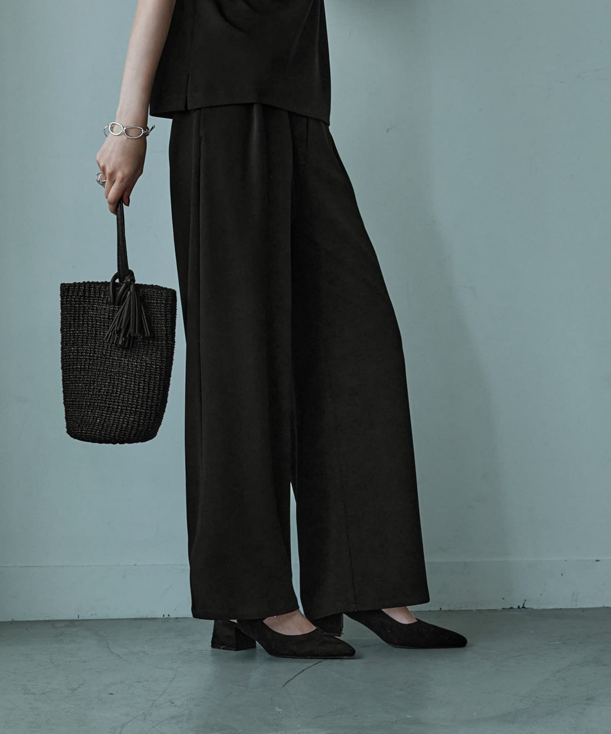 着用イメージ 166cm　Sサイズ　ブラック