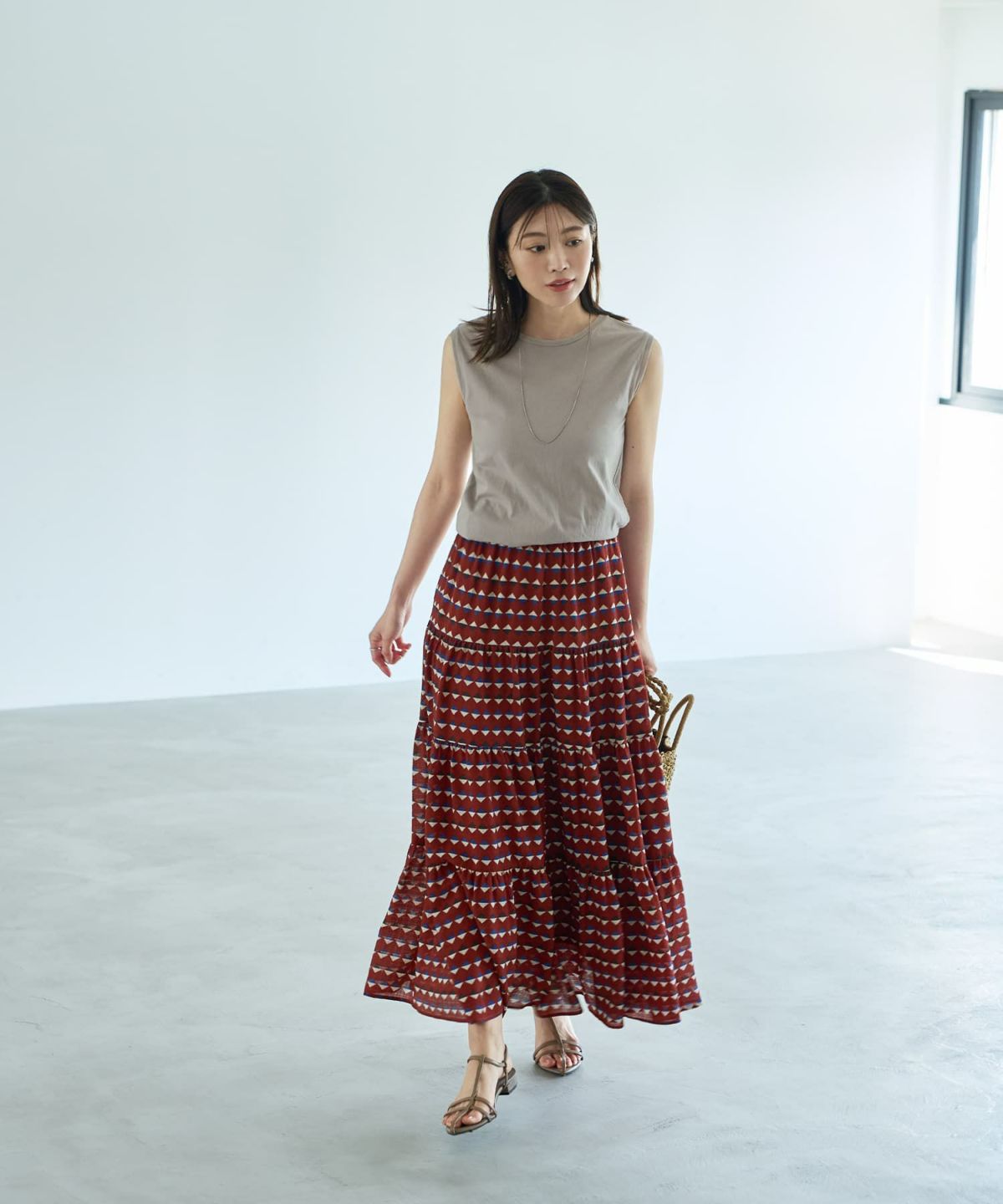 着用イメージ 166㎝　02サイズ　レンガレッド