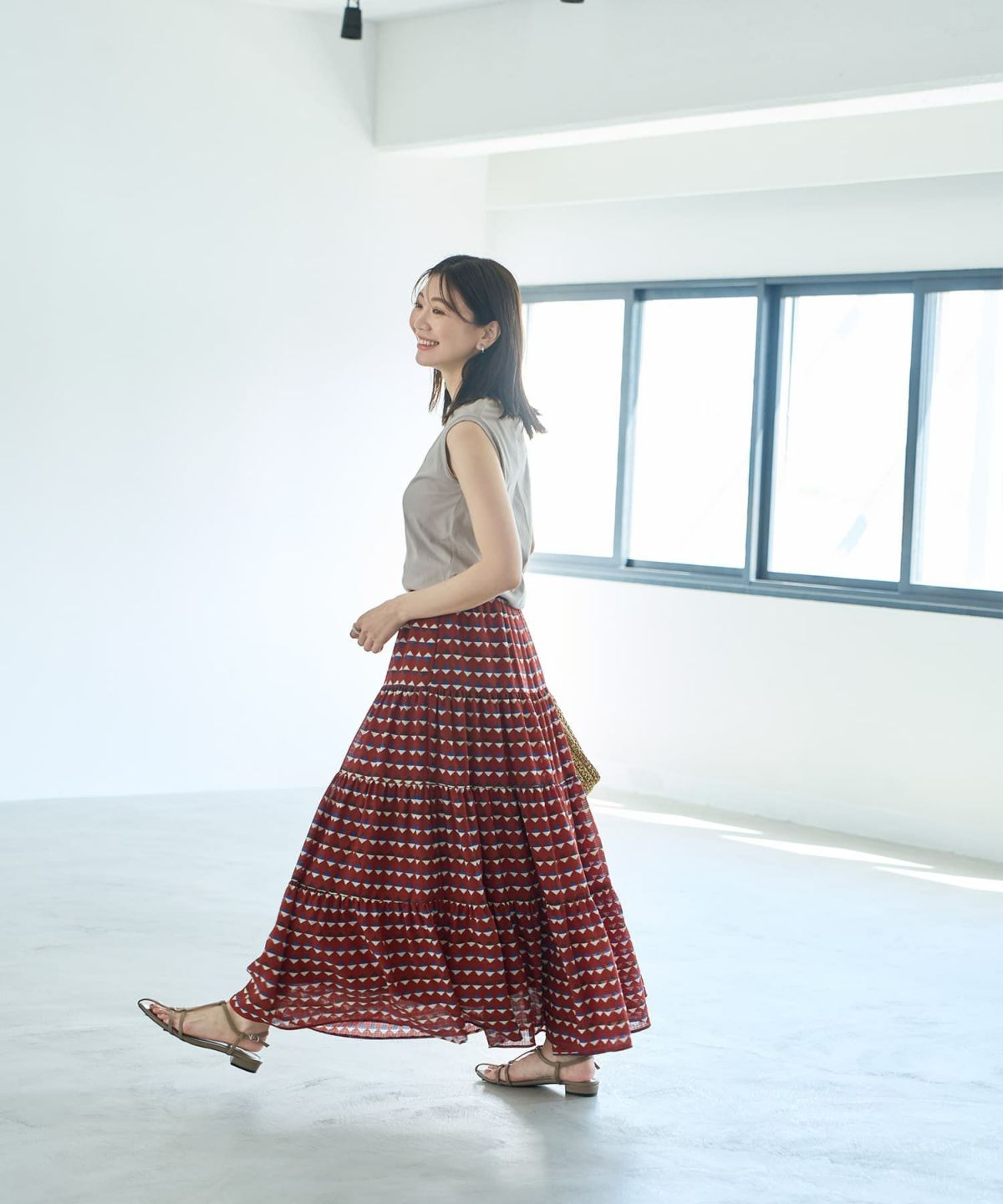 着用イメージ 166㎝　02サイズ　レンガレッド