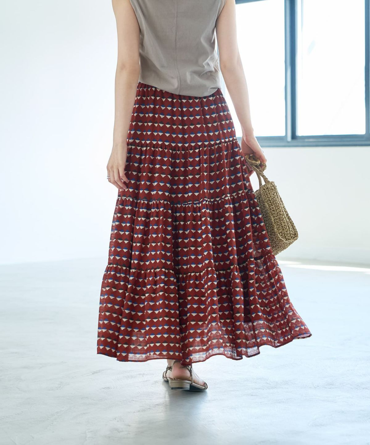 着用イメージ 166㎝　02サイズ　レンガレッド