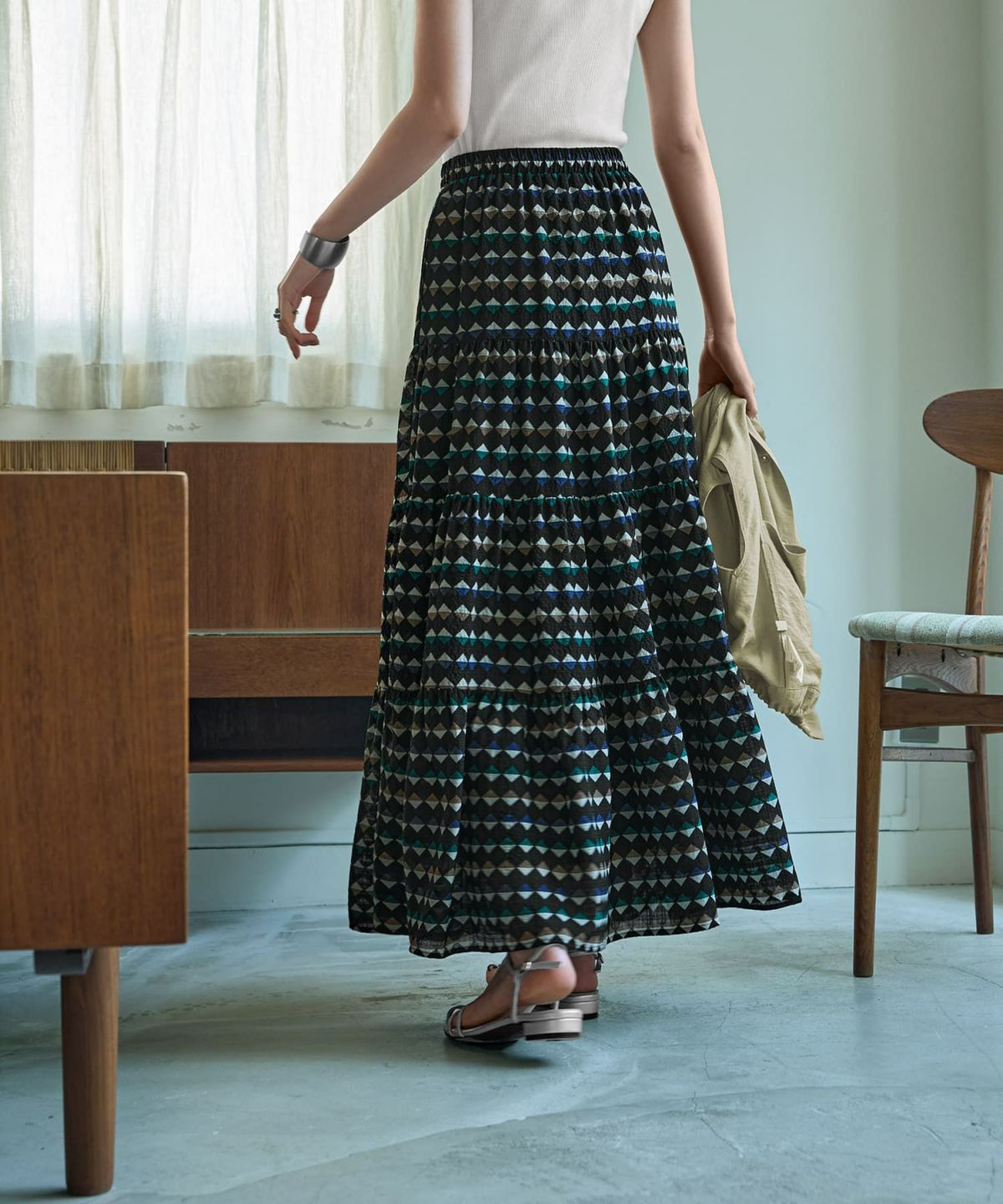 着用イメージ 166㎝　02サイズ　ブラック