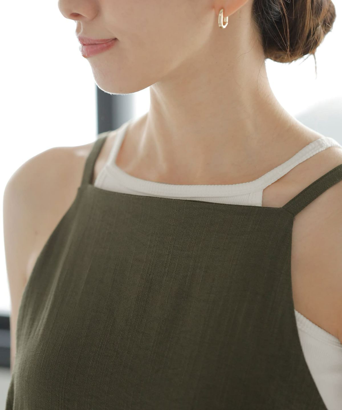 着用イメージ 165cm 02サイズ カーキ 