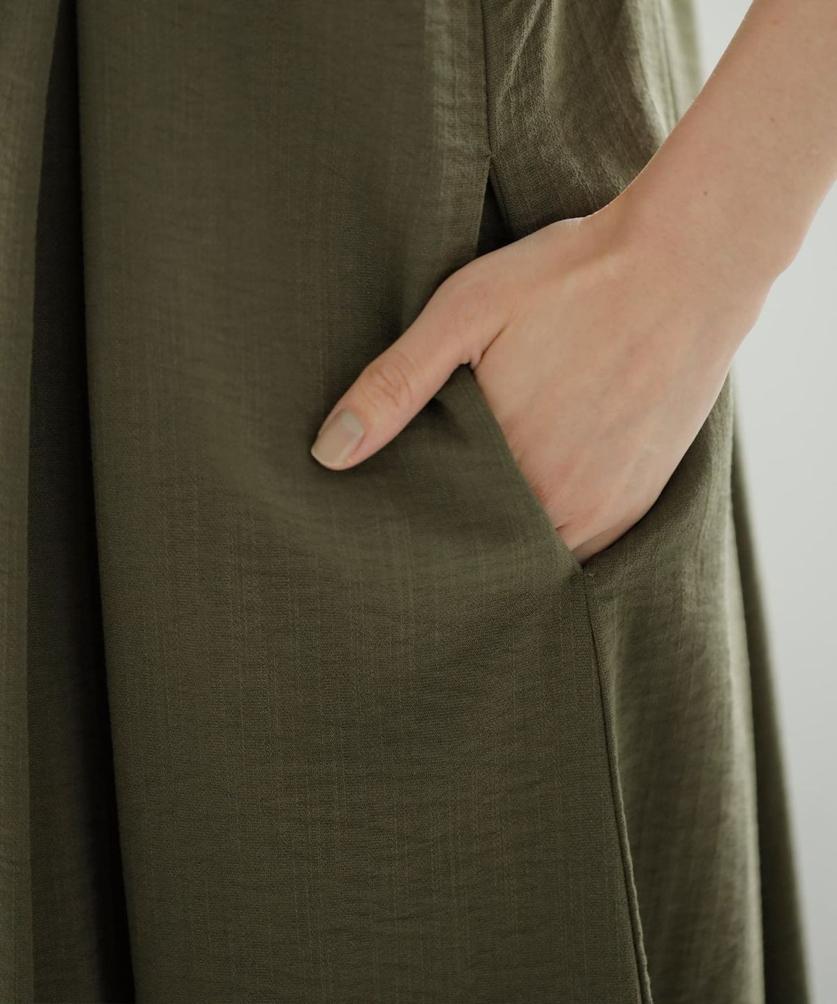 着用イメージ 165cm 02サイズ カーキ 