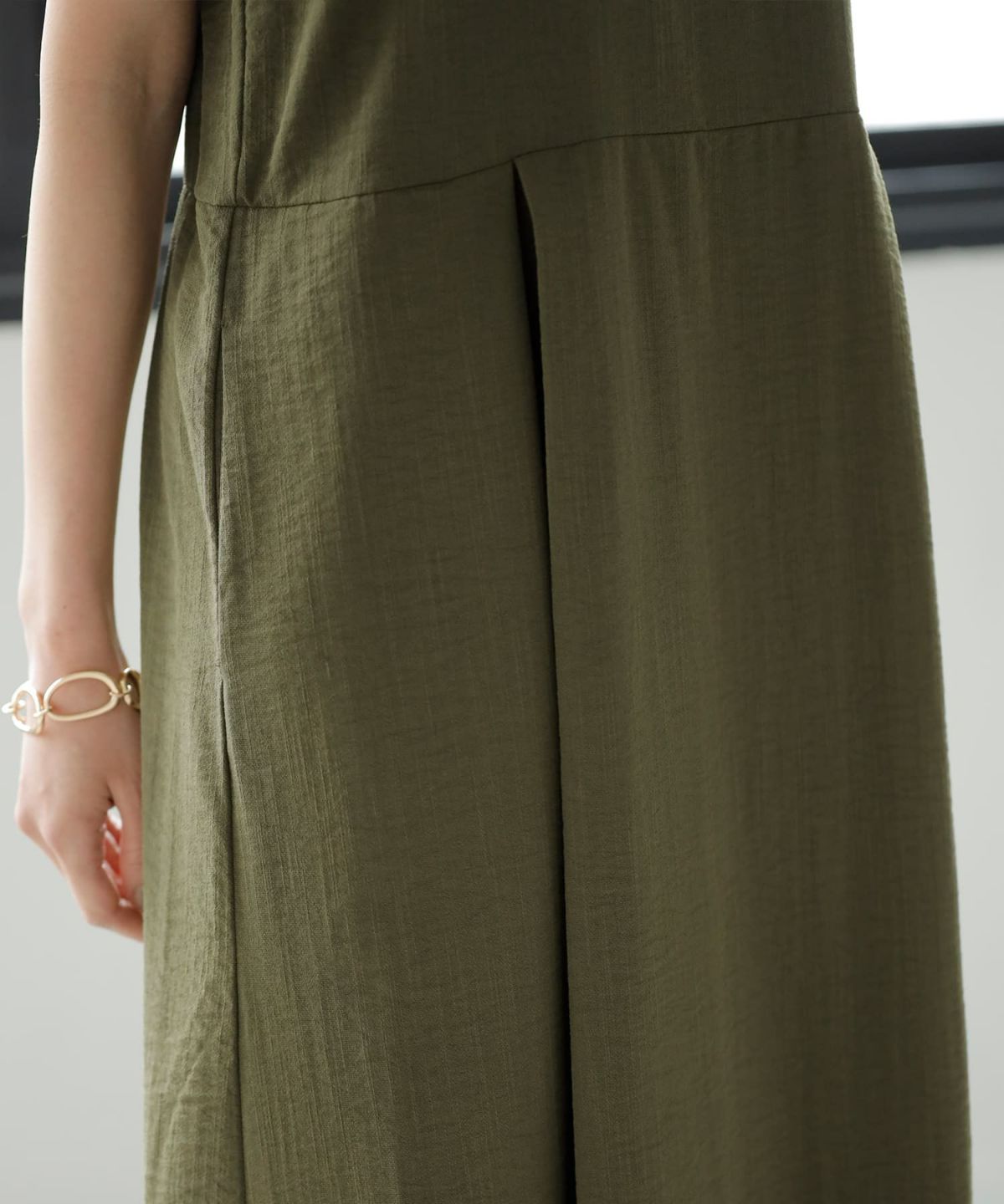 着用イメージ 165cm 02サイズ カーキ 