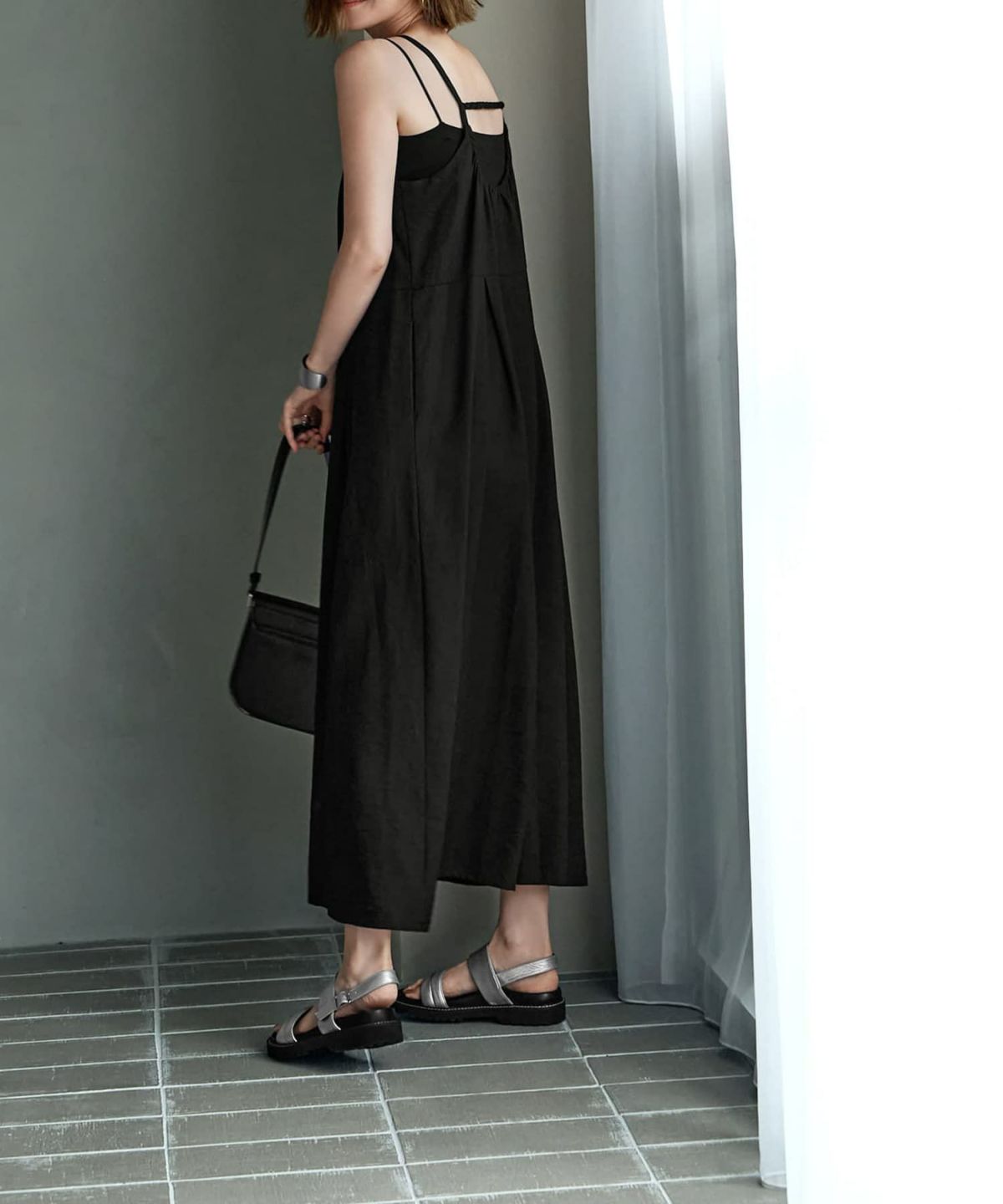 着用イメージ 165cm 02サイズ ブラック